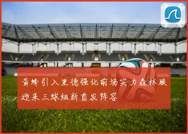 黄蜂引入里德强化前场实力森林狼迎来三球组新首发阵容